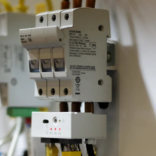 overcurrent protection device on the wall
