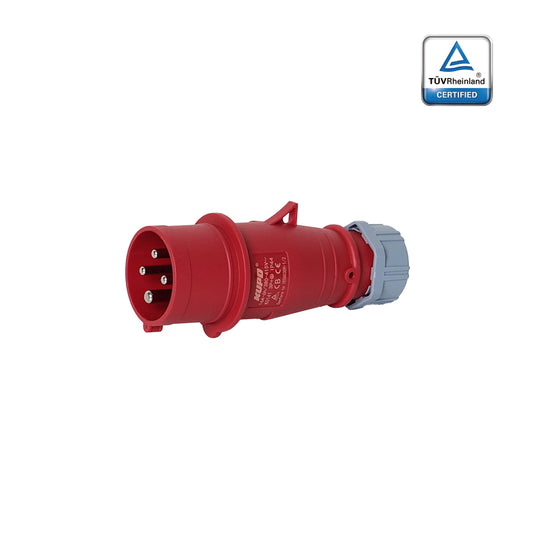 KUPO K0141 Male Plug - 16A 6h IP44, 3P+E, 380-415V