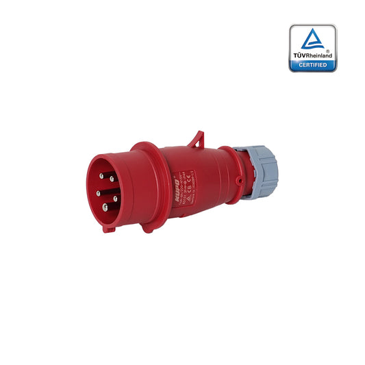 KUPO K0151 Male Plug - 16A 6h IP44, 3P+N+E, 220-415V