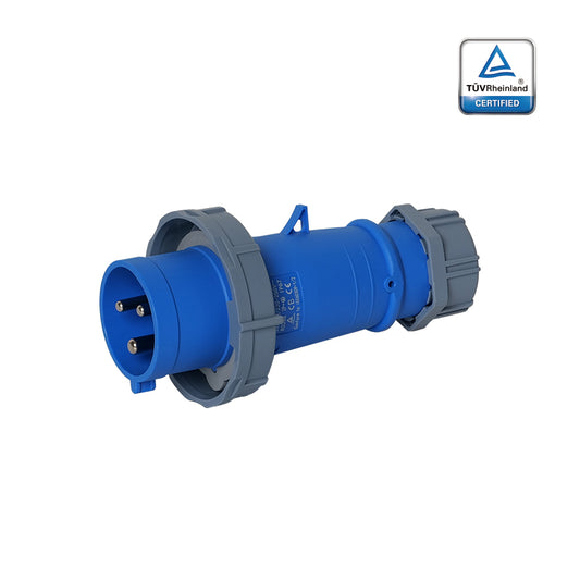 KUPO K0232 Male Plug - 32A 6h IP67, 2P+E, 220-250V