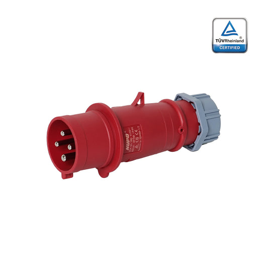 KUPO K0241 Male Plug - 32A 6h IP44, 3P+E, 380-415V