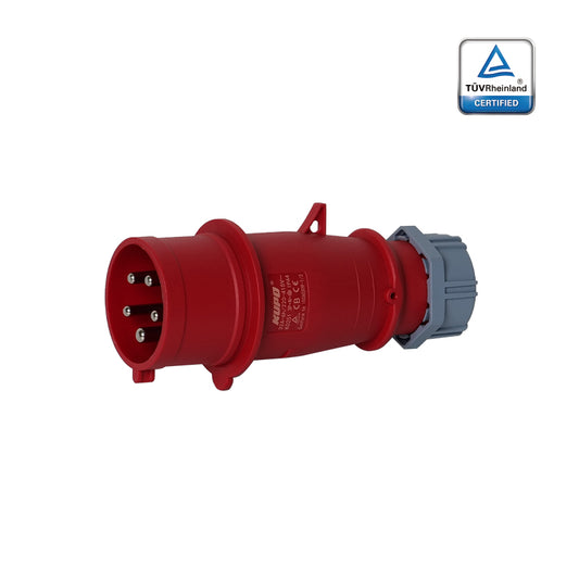 KUPO K0251 Male Plug - 32A 6h IP44, 3P+N+E, 220-415V
