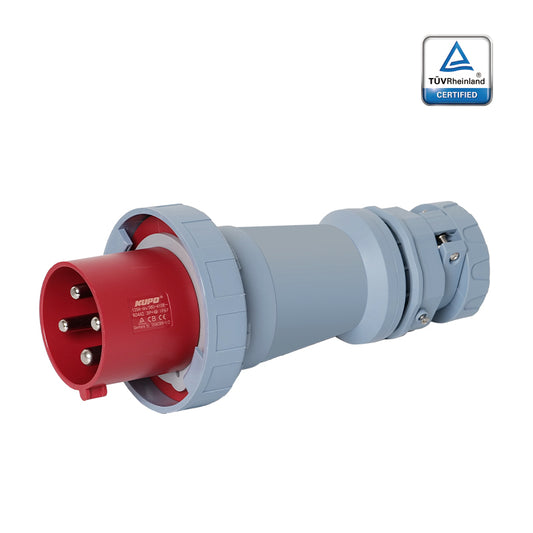 KUPO K0442 Male Plug - 125A 6h IP67, 3P+E, 380-415V