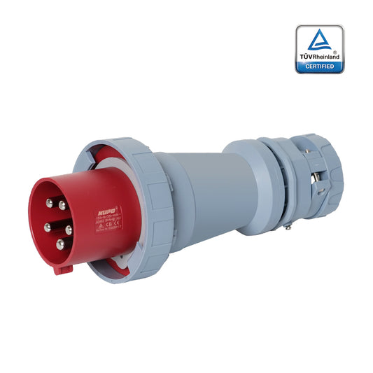 KUPO K0452 Male Plug - 125A 6h IP67, 3P+N+E, 220-415V
