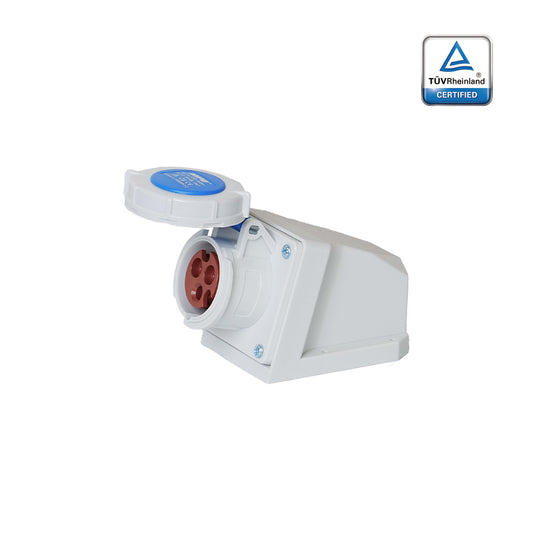 KUPO K1132 Surface Female - 16A 6h IP67, 2P+E, 220-250V