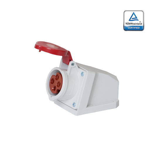 KUPO K1141 Surface Female - 16A 6h IP44, 3P+E, 380-415V