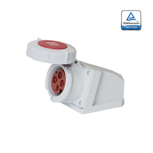 KUPO K1242 Surface Female - 32A 6h IP67, 3P+E, 380-415V
