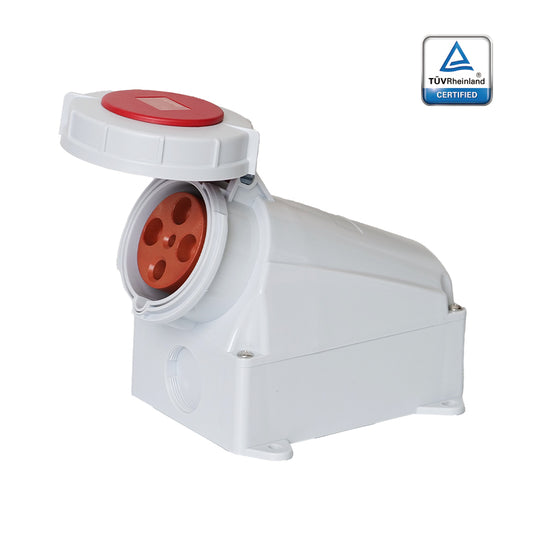 KUPO K1342 Surface Female - 63A 6h IP67, 3P+E, 380-415V
