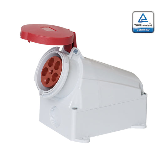 KUPO K1351 Surface Female - 63A 6h IP44, 3P+N+E, 220-415V