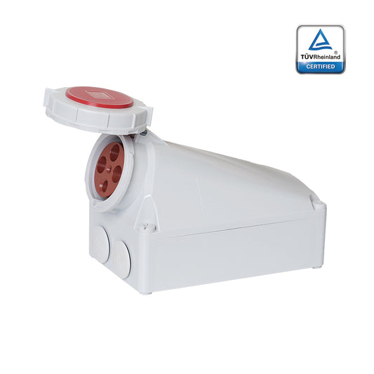 KUPO K1442 Surface Female - 125A 6h IP67, 3P+E, 380-415V