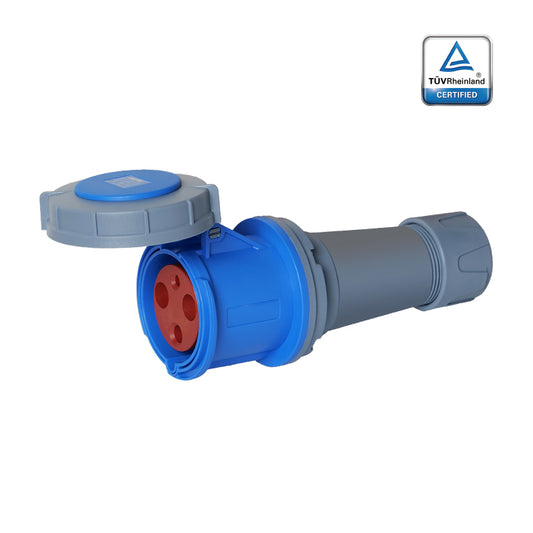 KUPO K2332 Female Plug - 63A 6h IP67, 2P+E, 220-250V