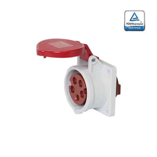 KUPO K3151 Panel Female - 16A 6h IP44, 3P+N+E, 220-415V