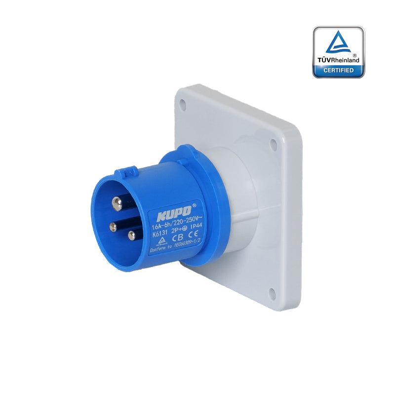 KUPO K6131 Appliance Male - 16A 6h IP44, 2P+E, 220-250V