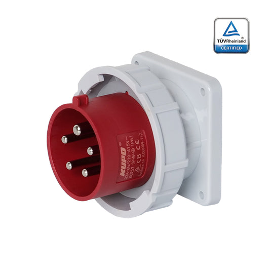 KUPO K6252 Appliance Male - 32A 6h IP67, 3P+N+E, 220-415V