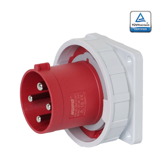KUPO K6342 Appliance Male - 63A 6h IP67, 3P+E, 380-415V
