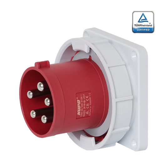 KUPO K6452 Appliance Male - 125A 6h IP67, 3P+N+E, 220-415V