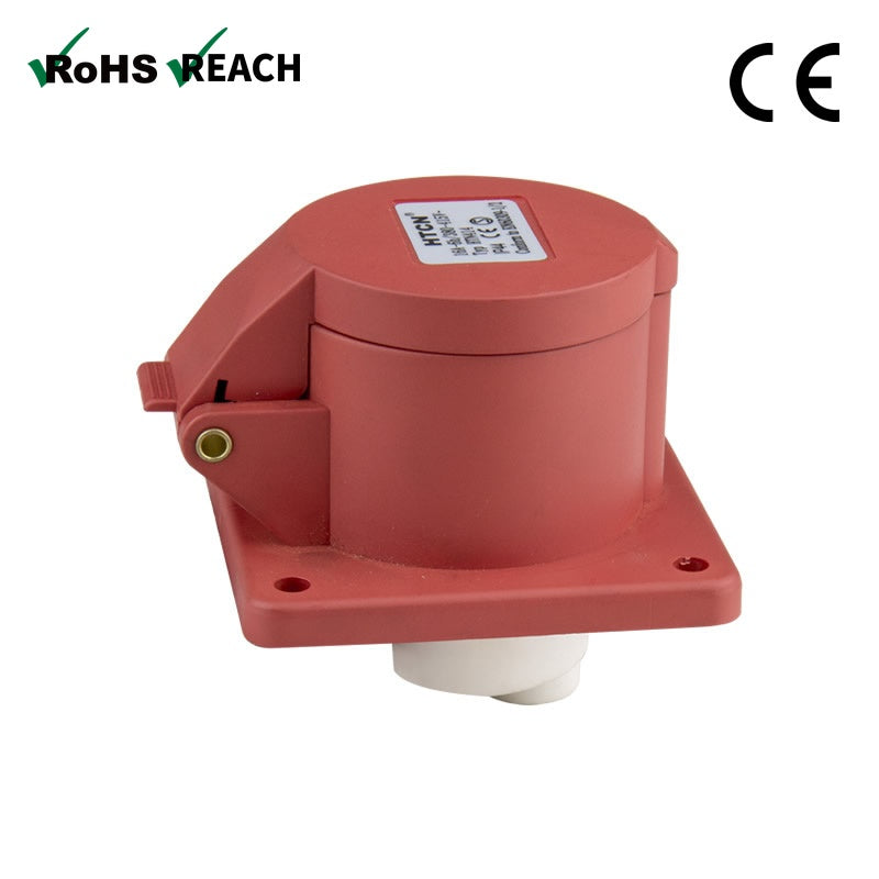KHTN414 - KUPO CEE Form 16A 4-Pole Industrial Receptacle, 400V, IP44