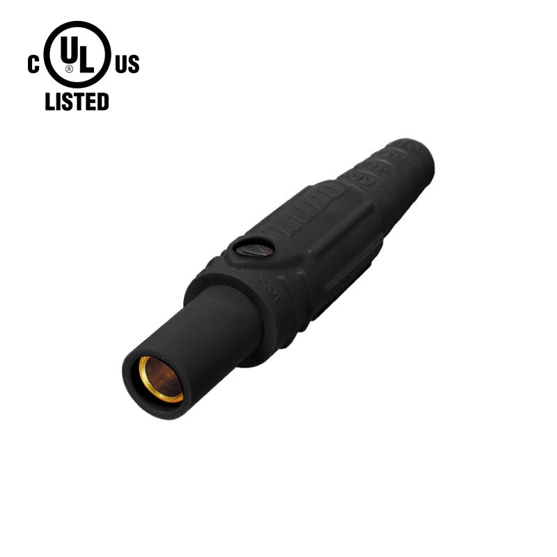 KL-150LFBK - K-LOK 150A Female CAM-Type Line Connector, Black