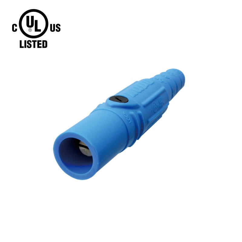 KL-150LMB - K-LOK 150A Male CAM-Type Line Connector, Blue