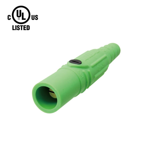 KL-150LMG - K-LOK 150A Male CAM-Type Line Connector, Green