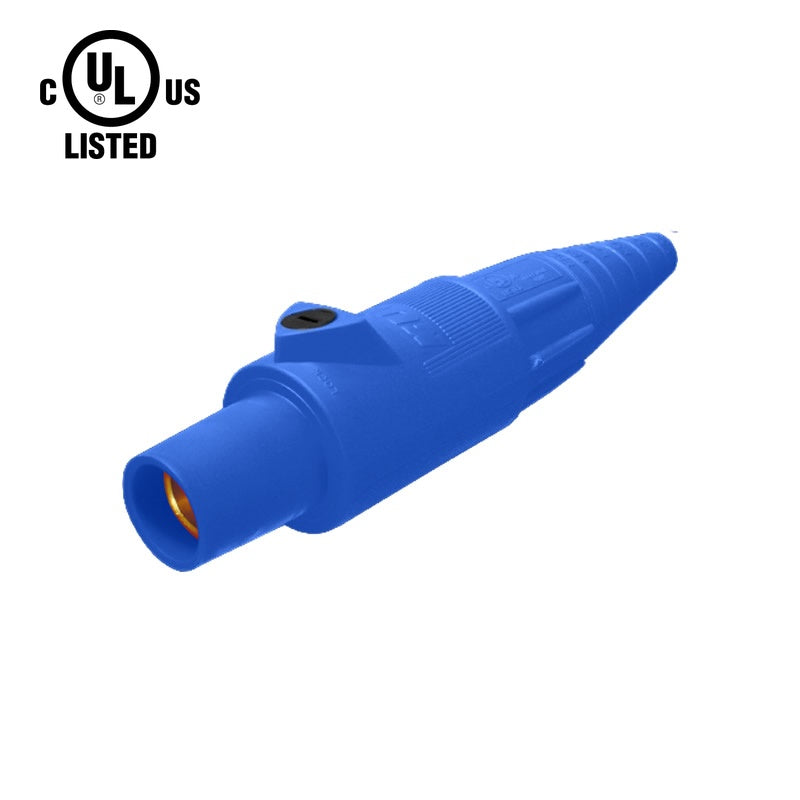 KL-400LFB - K-LOK 400A Female CAM-Type Line Connector, Blue