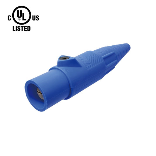 KL-400LMB - K-LOK 400A Male CAM-Type Line Connector, Blue