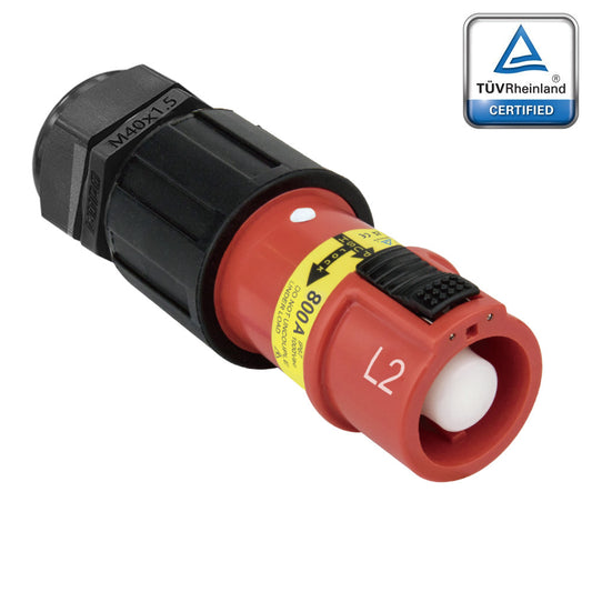 PFLS-2R-C300-400-M40-M50 - PowerFit 800A Line Source, L2 (Line 2) Red