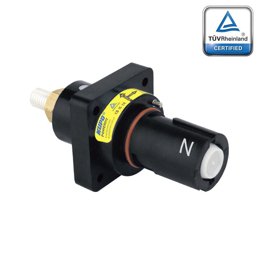 PFPD-NBK-T8 - PowerFit 800A Panel Drain, Neutral Black