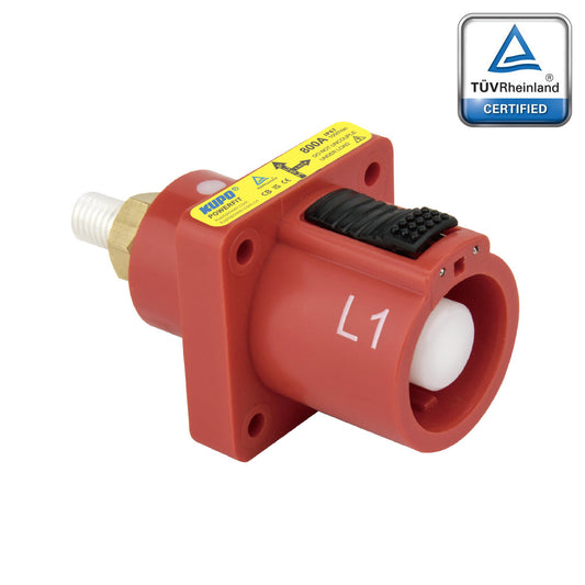 PFPS-1R-T8 - PowerFit 800A Panel Source, L1 (Line 1) Red