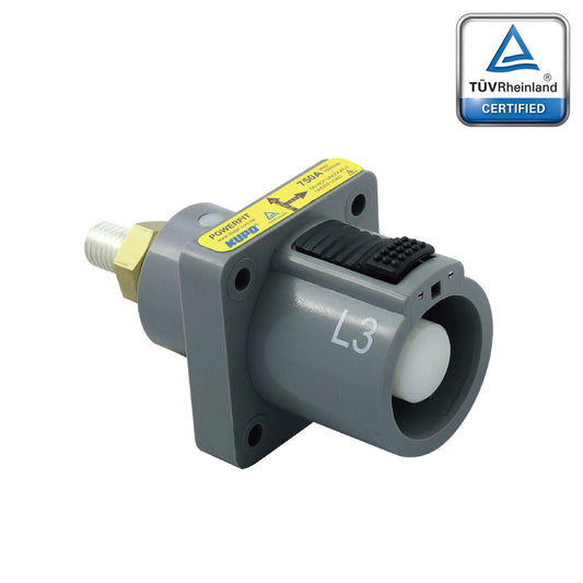PFPS-3GY-T7 - PowerFit 750A Source Panel Connector, Gray (L3)