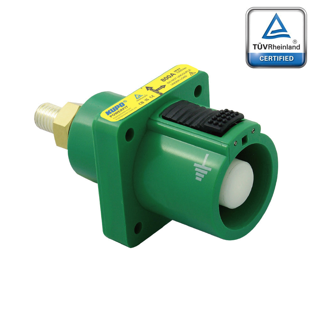 PFPS-EGN-T8 - PowerFit 800A Panel Source, Earth - Ground Green
