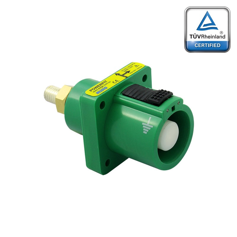 PFPS-EGN - PowerFit 400A Source Panel Connector, Green (PE)