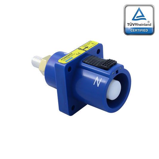 PFPS-NBL - PowerFit 400A Source Panel Connector, Blue (N)